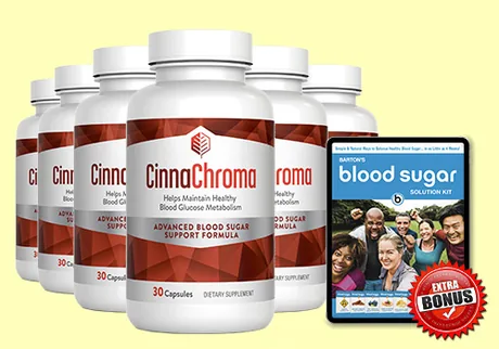 CinnaChroma 6 bottles — 180-day supply